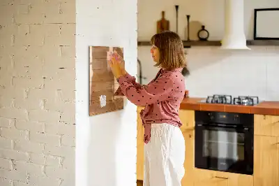 Magnetisk tørresletteboard træpaneler