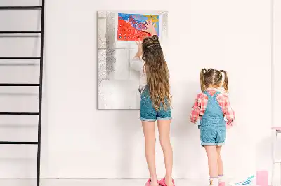 Magnetisk whiteboard med mandala-motiv