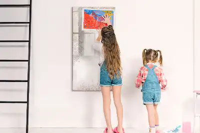 Magnetisk whiteboard med mandala-motiv