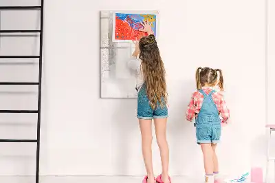 Magnetisk whiteboard med mandala-motiv
