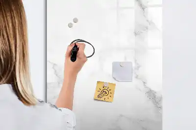 Tørreslette magnetisk board Marmor