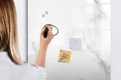 Tørreslette magnetisk board Marmor