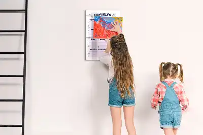 Magnetisk tørresletteboard Fødested