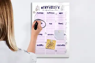 Magnetisk tørresletteboard Fødested