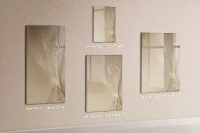 Magnetisk whiteboard til tør-aftørring i designet abstrakt lys