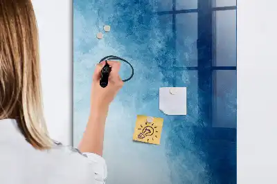 Magnetisk whiteboard motiv med vandabstraktion