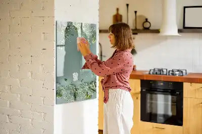 Magnetisk whiteboard tørresletbar tavle