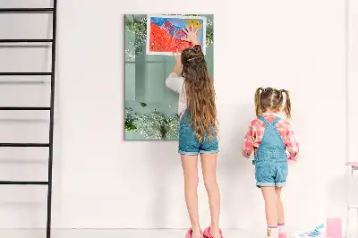 Magnetisk whiteboard tørresletbar tavle