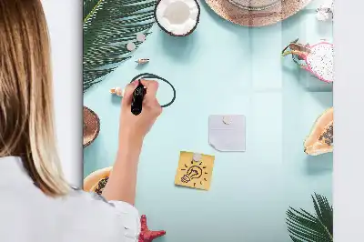 Magnetisk opslagstavle Tørreslette model Sommersammensætning