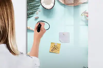 Magnetisk opslagstavle Tørreslette model Sommersammensætning