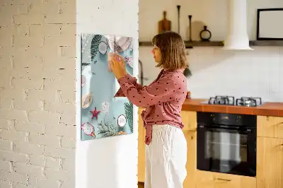 Magnetisk opslagstavle Tørreslette model Sommersammensætning