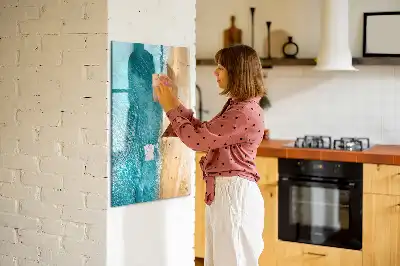 Magnetisk whiteboard model Havstrand