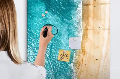 Magnetisk whiteboard model Havstrand