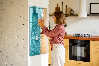 Magnetisk whiteboard model Havstrand