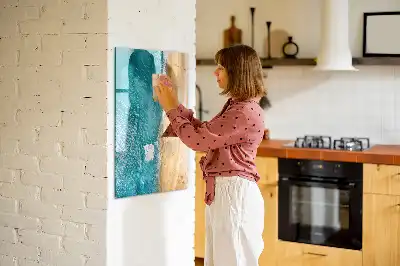 Magnetisk whiteboard model Havstrand
