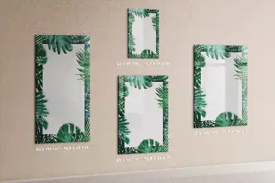 Magnetisk tørresletteboard med Monstera-ramme