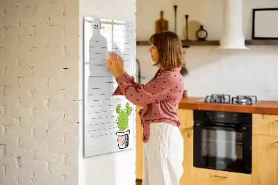 Magnetisk tavle til to-do-liste til Tørreslette