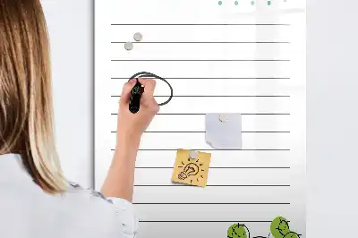 Magnetisk tavle til to-do-liste til Tørreslette