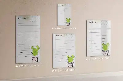 Magnetisk tavle til to-do-liste til Tørreslette