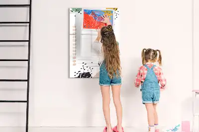 Magnetisk whiteboard til to-do-liste