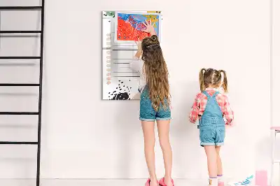 Magnetisk whiteboard til to-do-liste