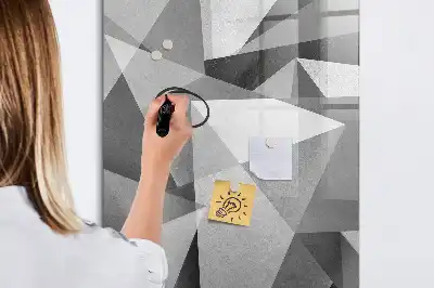Tørreslette magnetisk board Geometrisk abstraktion