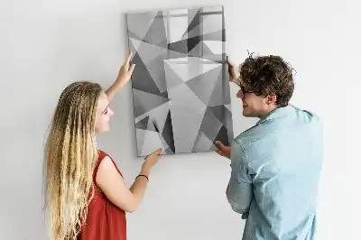 Tørreslette magnetisk board Geometrisk abstraktion