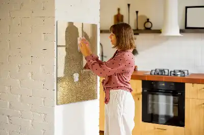 Magnetisk tørresletteboard Dekorativt stof