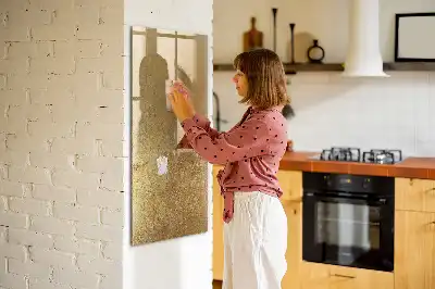 Magnetisk tørresletteboard Dekorativt stof