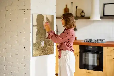 Magnetisk tørresletteboard Dekorativt stof