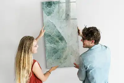 Magnetisk whiteboard i stenmarmor