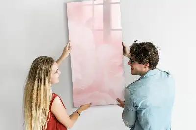 Magnetisk tørresletteboard med motiv af roser