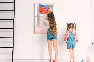 Magnetisk tørresletteboard med motiv af roser