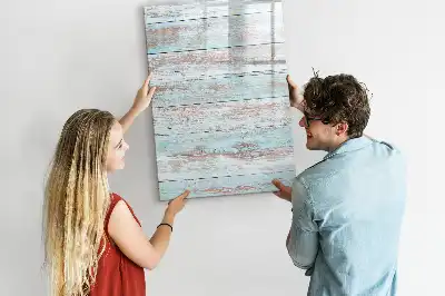 Magnetisk opslagstavle i pastelfarver