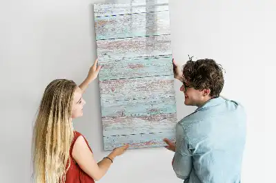 Magnetisk opslagstavle i pastelfarver
