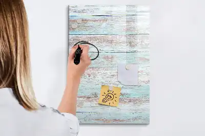 Magnetisk opslagstavle i pastelfarver