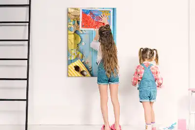 Magnetisk tørresletteboard til strandbrug