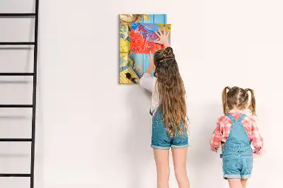 Magnetisk tørresletteboard til strandbrug