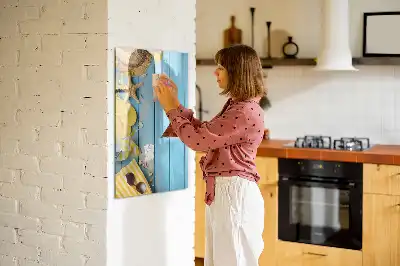 Magnetisk tørresletteboard til strandbrug