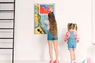 Magnetisk tørresletteboard til strandbrug