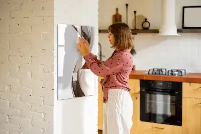 Magnetisk tørresletteboard med bølgeabstraktion