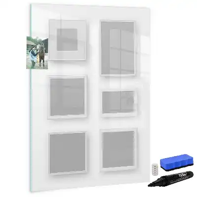 Magnetisk whiteboard fotoramme