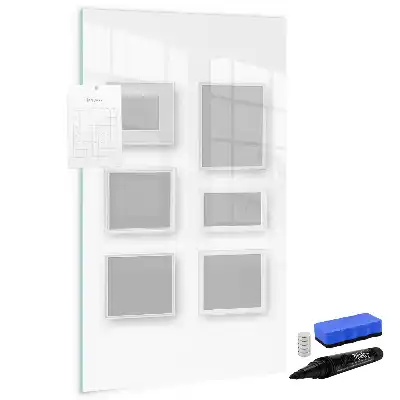 Magnetisk whiteboard fotoramme