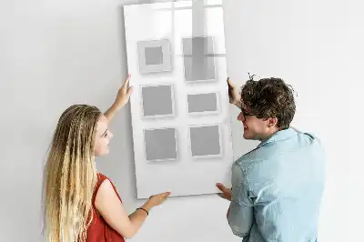 Magnetisk whiteboard fotoramme