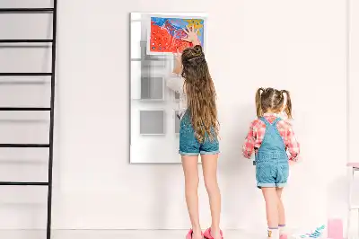 Magnetisk whiteboard fotoramme