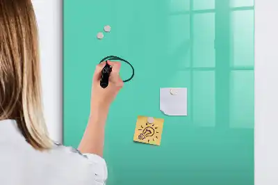 Magnetisk tørresletteboard i turkis