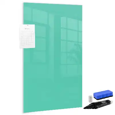Magnetisk tørresletteboard i turkis