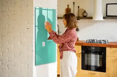 Magnetisk tørresletteboard i turkis