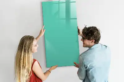 Magnetisk tørresletteboard i turkis