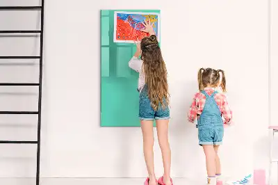 Magnetisk tørresletteboard i turkis